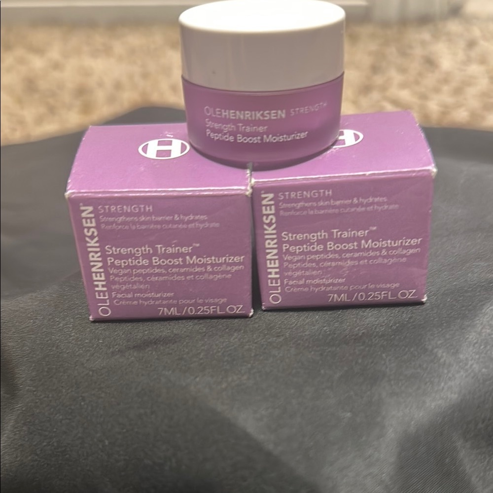 Ole Henriksen Purple Peptide Boost Moisturizer travel size x2